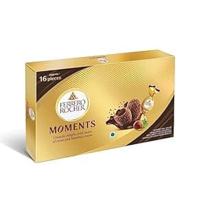 gift for partner: Ferrero Rocher Moments, 16 Pcs 92.8 g